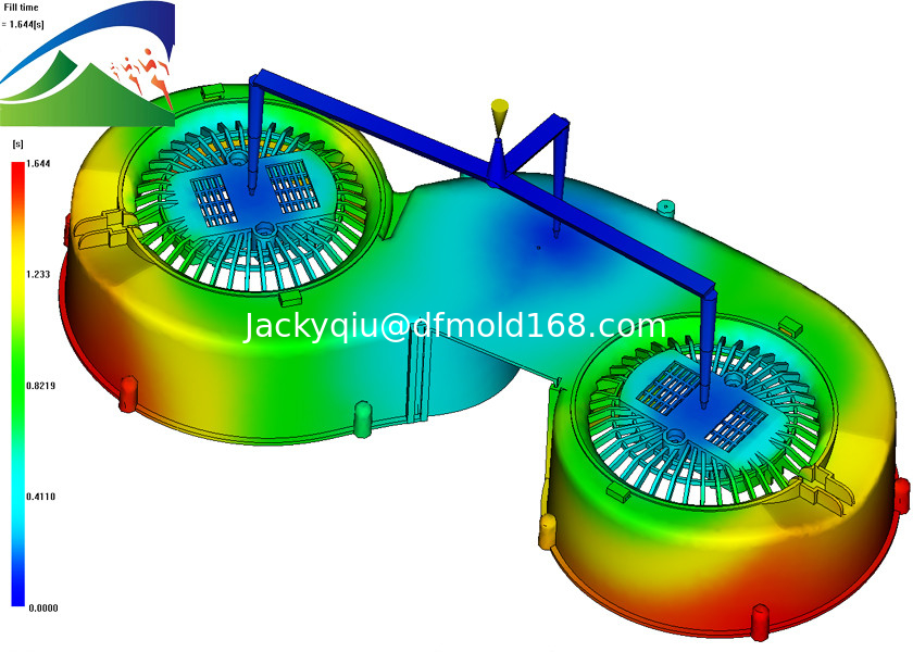 DF-mold offer one-stop plastic mold flow analysis and plastic mold making service from China